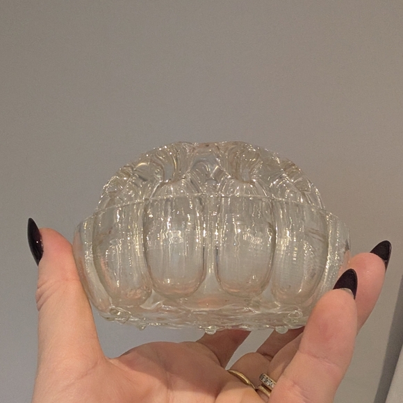 Clear Glass Decorative Bowl - Picture 3 of 9